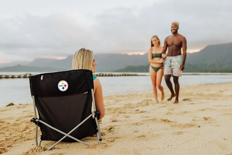 Picnic Time Pittsburgh Steelers Tranquility Beach Chair