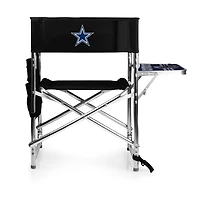 Picnic Time Dallas Cowboys Sports Chair with Side Table