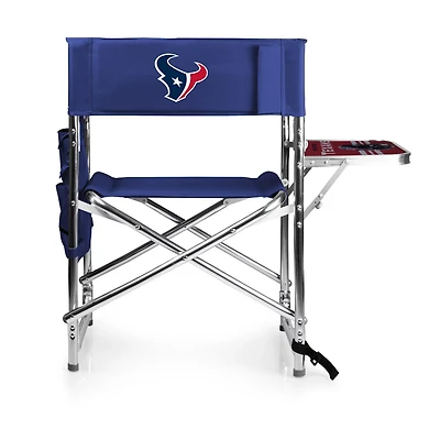 Picnic Time Houston Texans Sports Chair with Side Table