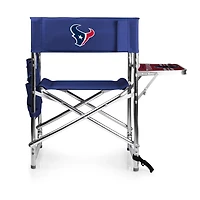 Picnic Time Houston Texans Sports Chair with Side Table