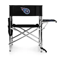 Picnic Time Tennessee Titans Sports Chair with Side Table