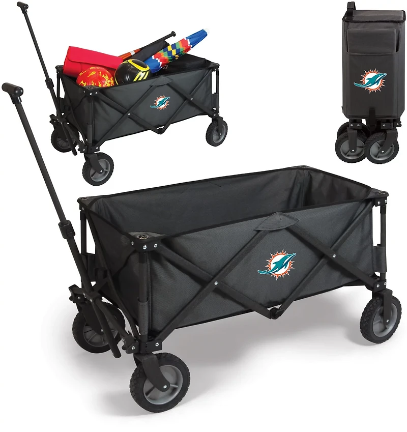 Picnic Time Miami Dolphins Portable Utility Wagon