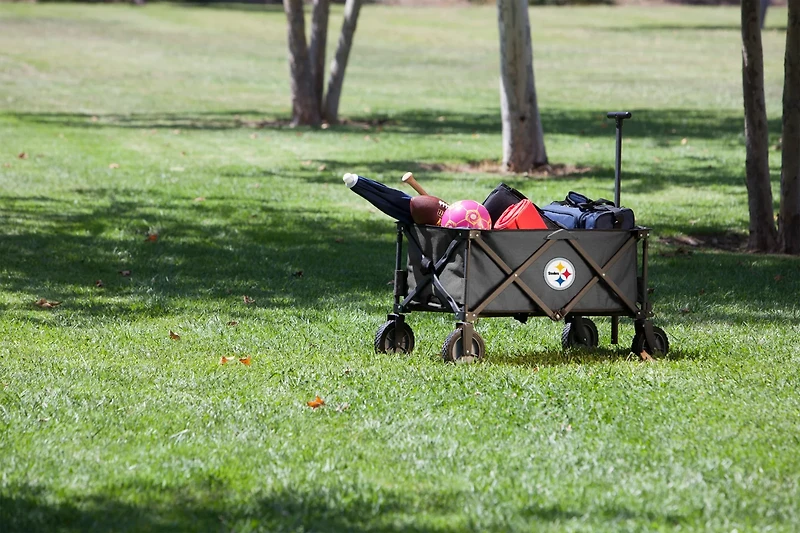Picnic Time Pittsburgh Steelers Portable Utility Wagon