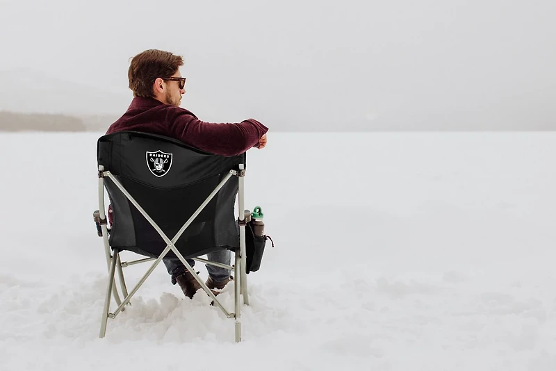Picnic Time Oakland Raiders PT-XL Heavy Duty Camping Chair