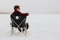 Picnic Time Pittsburgh Steelers PT-XL Heavy Duty Camping Chair