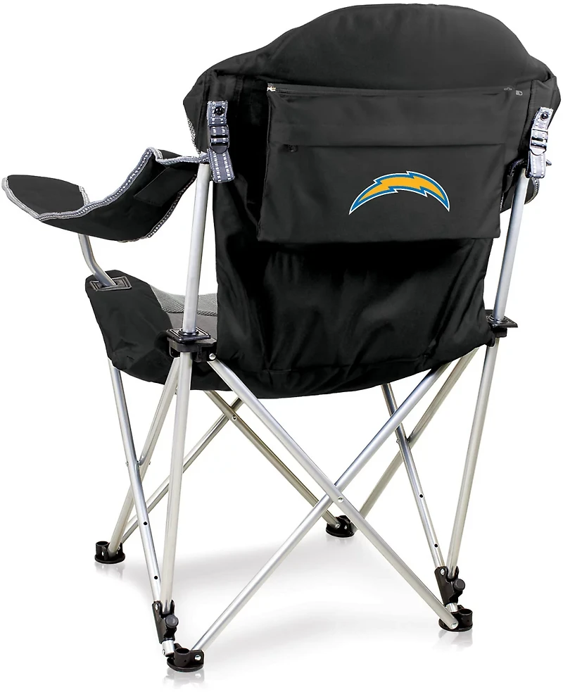 Picnic Time Los Angeles Chargers Reclining Camping Chair