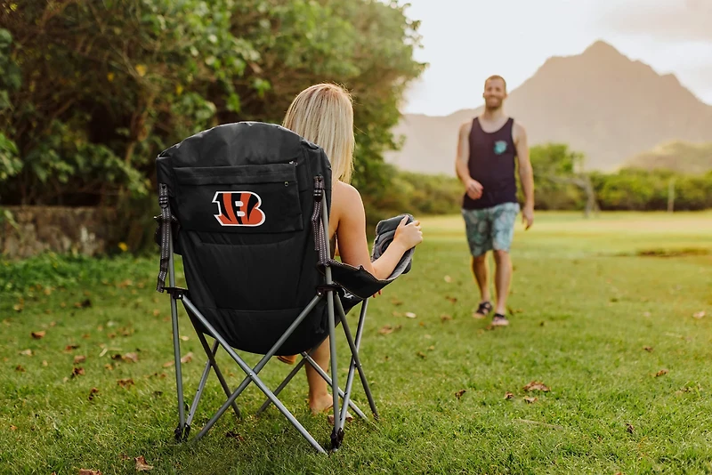 Picnic Time Cincinnati Bengals Reclining Camping Chair