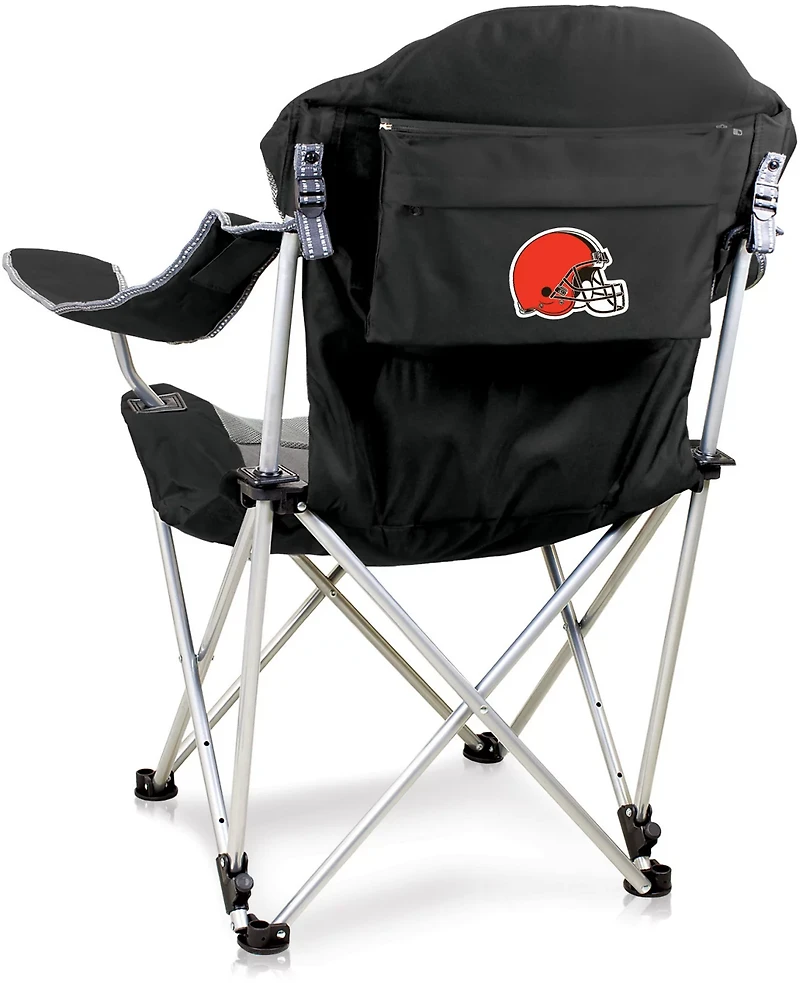 Picnic Time Cleveland Browns Reclining Camping Chair