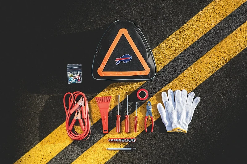 Picnic Time Buffalo Bills Roadside Emergency Car Kit