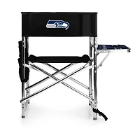 Picnic Time Seattle Seahawks Sports Chair with Side Table