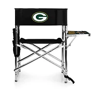 Picnic Time Green Bay Packers Sports Chair with Side Table