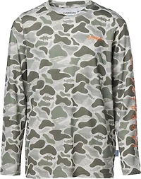 Magellan Outdoors Boys' Mallard Fish Camo Long Sleeve T-shirt
