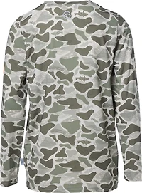 Magellan Outdoors Boys' Mallard Fish Camo Long Sleeve T-shirt