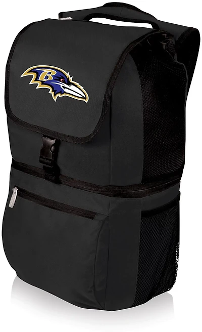Picnic Time Baltimore Ravens Zuma 2-Tier Backpack Cooler