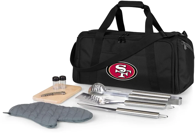 Picnic Time San Francisco 49ers BBQ Grill Set and Cooler Kit