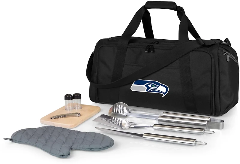 Picnic Time Seattle Seahawks BBQ Grill Set and Cooler Kit
