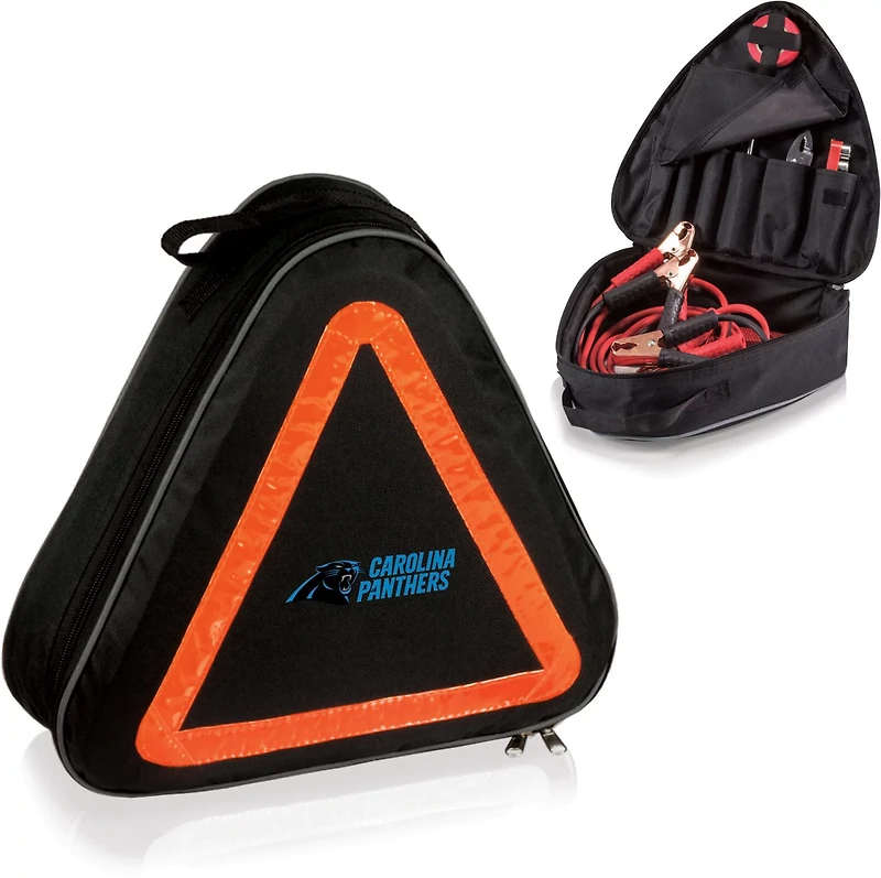 Picnic Time Carolina Panthers Roadside Emergency Car Kit.