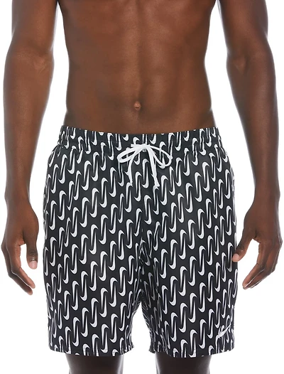 Nike Men's Nike Swoosh Link 7 in Volley Board Shorts