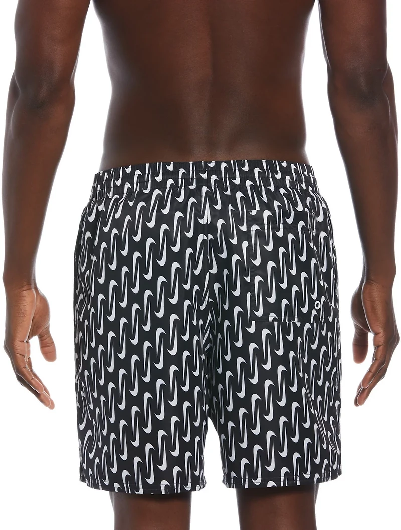 Nike Men's Nike Swoosh Link 7 in Volley Board Shorts