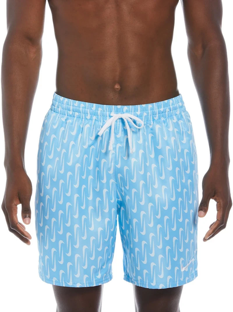 Nike Men's Swoosh Link 7 Volley Board Shorts