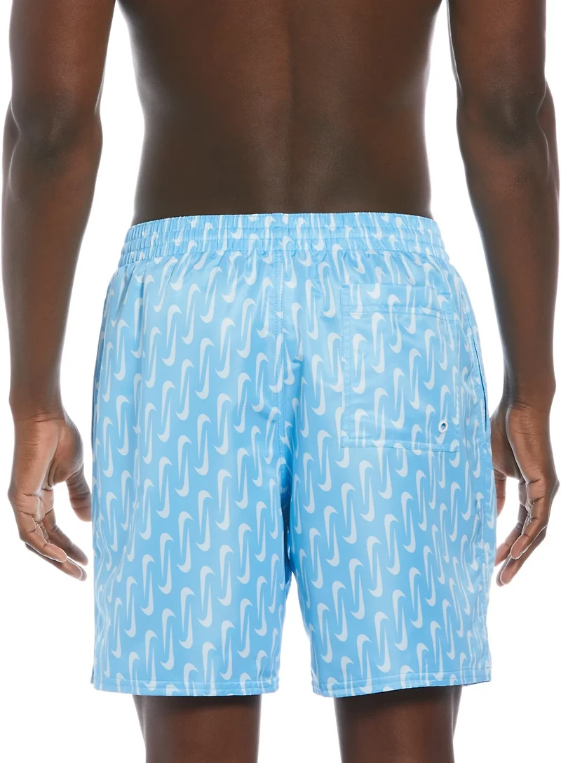 Nike Men's Swoosh Link 7 Volley Board Shorts