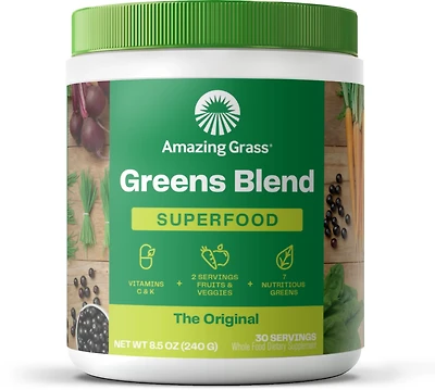 Amazing Grass Greens Blend Superfood Supplement