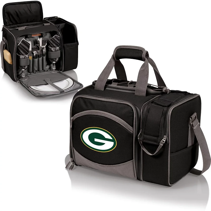 Picnic Time Green Bay Packers Malibu Picnic Basket Soft Cooler