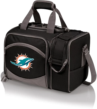 Picnic Time Miami Dolphins Malibu Picnic Basket Soft Cooler