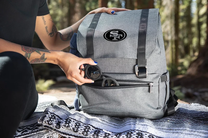 Picnic Time San Francisco 49ers On The Go Traverse Cooler Backpack