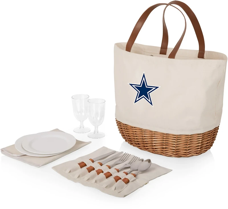 Picnic Time Dallas Cowboys Promenade Picnic Basket Set