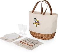 Picnic Time Minnesota Vikings Promenade Picnic Basket Set