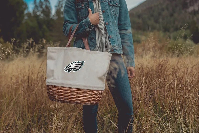 Picnic Time Philadelphia Eagles Promenade Picnic Basket Set