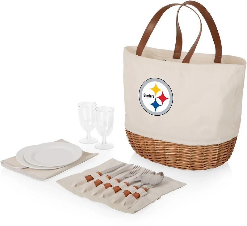 Picnic Time Pittsburgh Steelers Promenade Picnic Basket Set