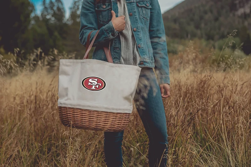 Picnic Time San Francisco 49ers Promenade Picnic Basket Set
