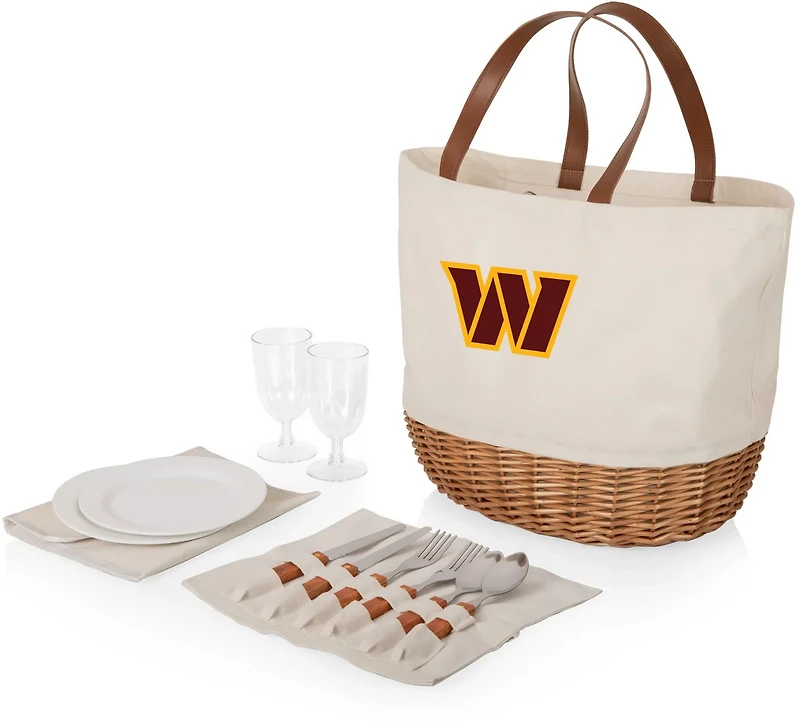 Picnic Time Washington Commanders Promenade Picnic Basket Set