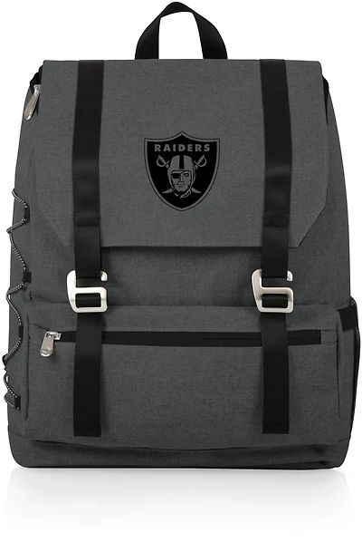 Picnic Time Oakland Raiders On The Go Traverse Cooler Backpack