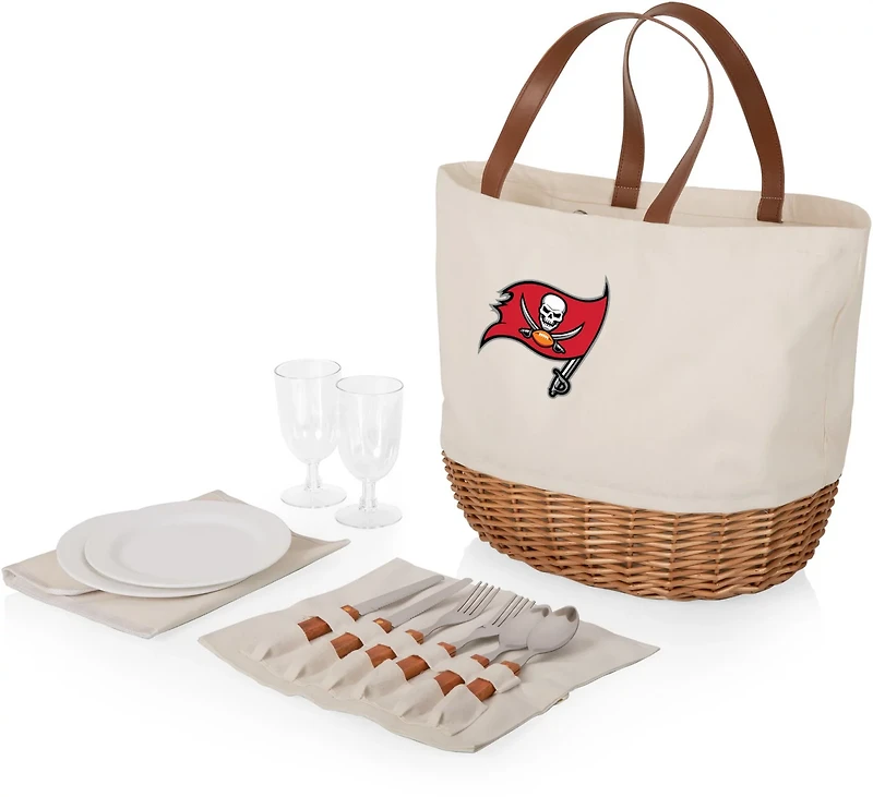 Picnic Time Tampa Bay Buccaneers Promenade Picnic Basket Set