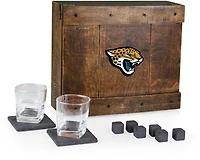 Picnic Time Jacksonville Jaguars Whiskey Box Gift Set
