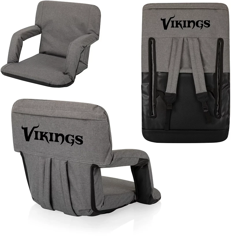 Picnic Time Minnesota Vikings Ventura Reclining Stadium Seat