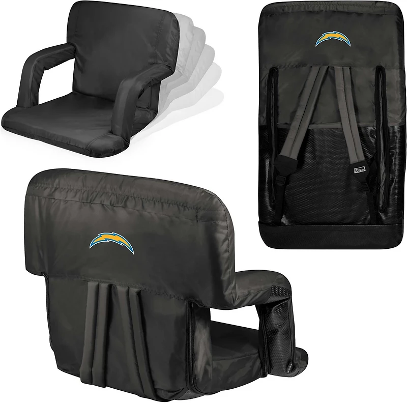 Picnic Time Los Angeles Chargers Ventura Reclining Stadium Seat