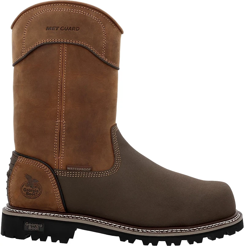 Georgia Men's Brute Wellington Met Guard Boots