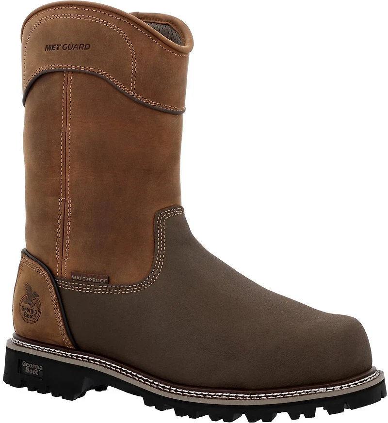 Georgia Men's Brute Wellington Met Guard Boots