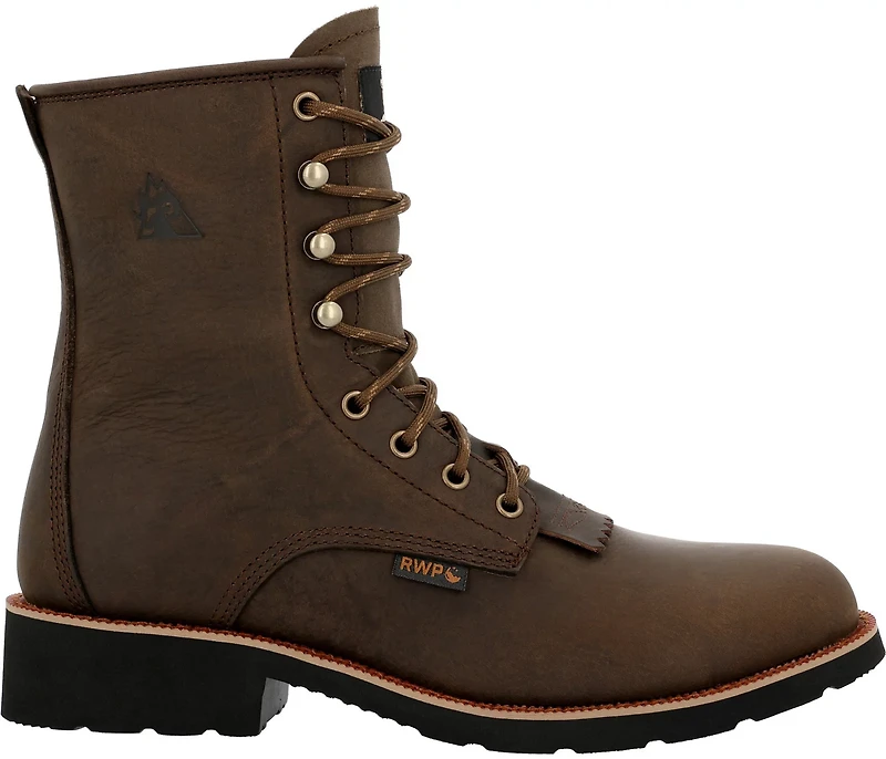 Rocky Men's Monocrepe Steel Toe 8 in Work Boots