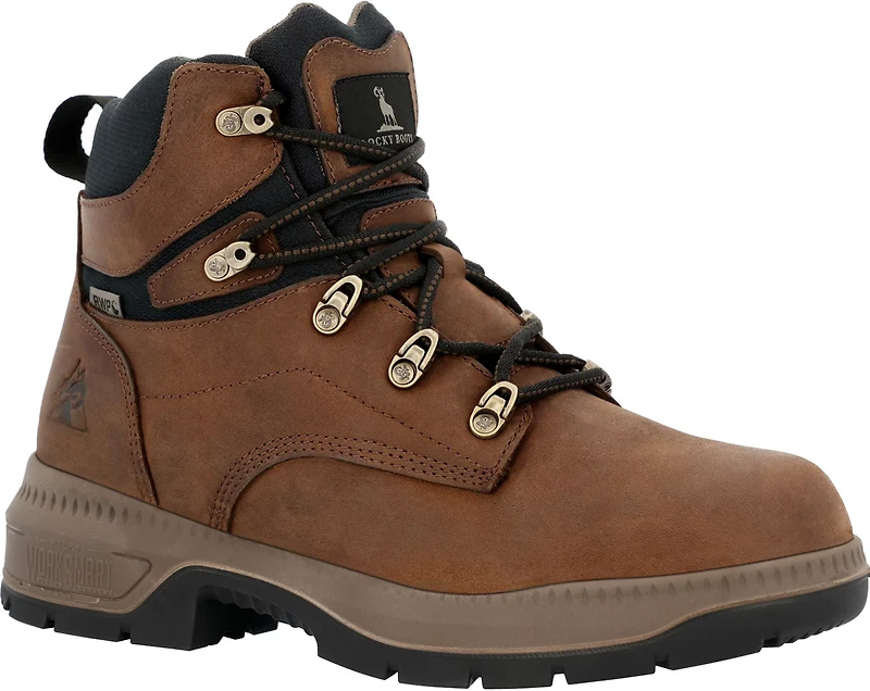 Rocky Men's Worksmart 6 in Soft Toe Boots