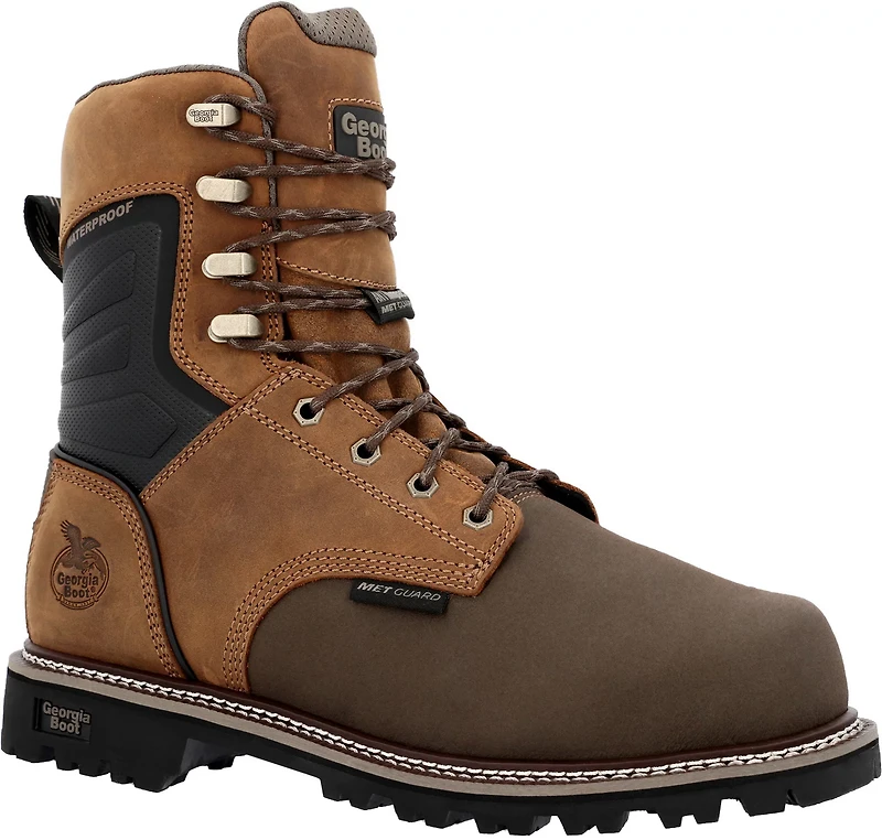 Georgia Men's Brute 8 in Met Guard Boots