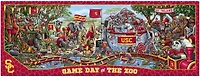 YouTheFan University of Southern California Game Day At The Zoo 500-Piece Puzzle