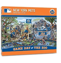 YouTheFan New York Mets Game Day At The Zoo 500-Piece Puzzle