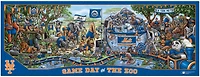YouTheFan New York Mets Game Day At The Zoo 500-Piece Puzzle