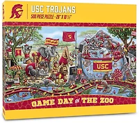 YouTheFan University of Southern California Game Day At The Zoo 500-Piece Puzzle