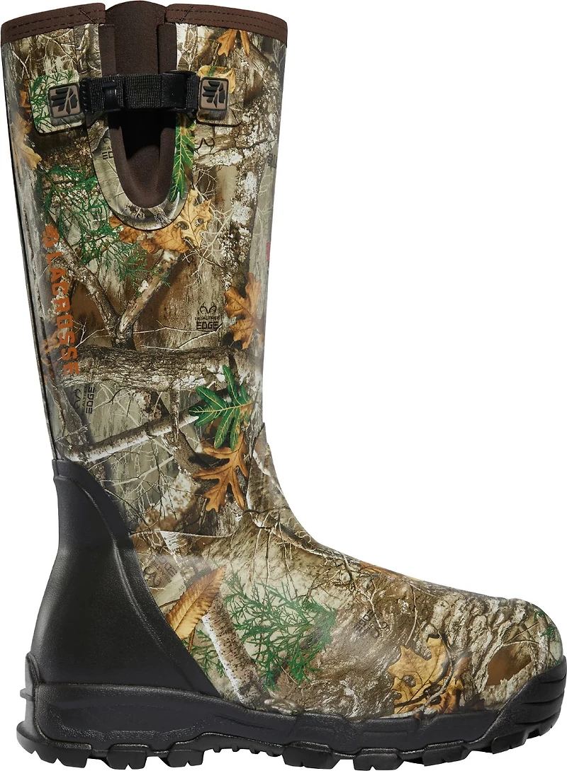 LaCrosse Men's 18 in Alphaburly Pro Side Zip Realtree Edge 1000G Hunting Boots